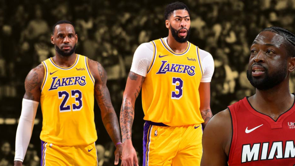 Dwyane Wade calls Anthony Davis 'LeBron's best teammate ever