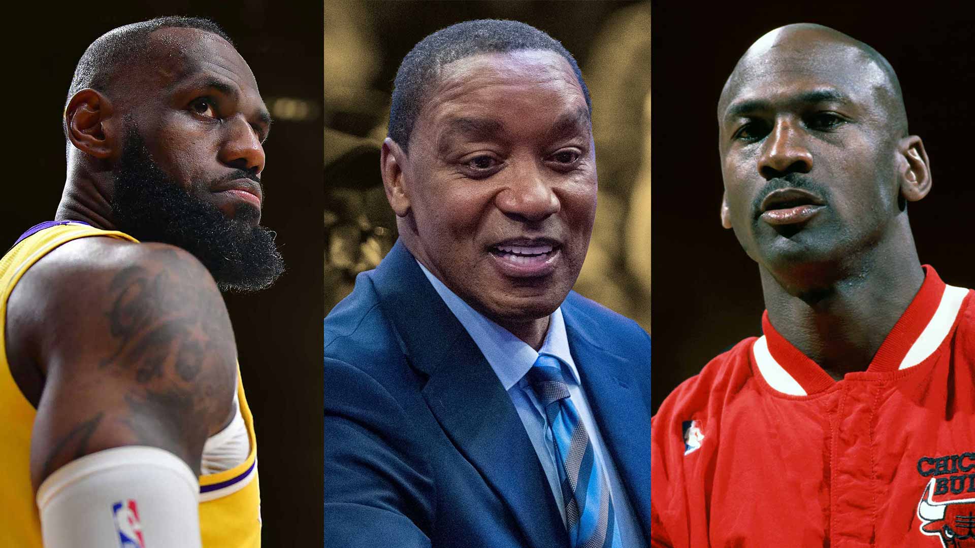 Isiah Thomas left MJ off his list of all-time dominant players - Basketball  Network