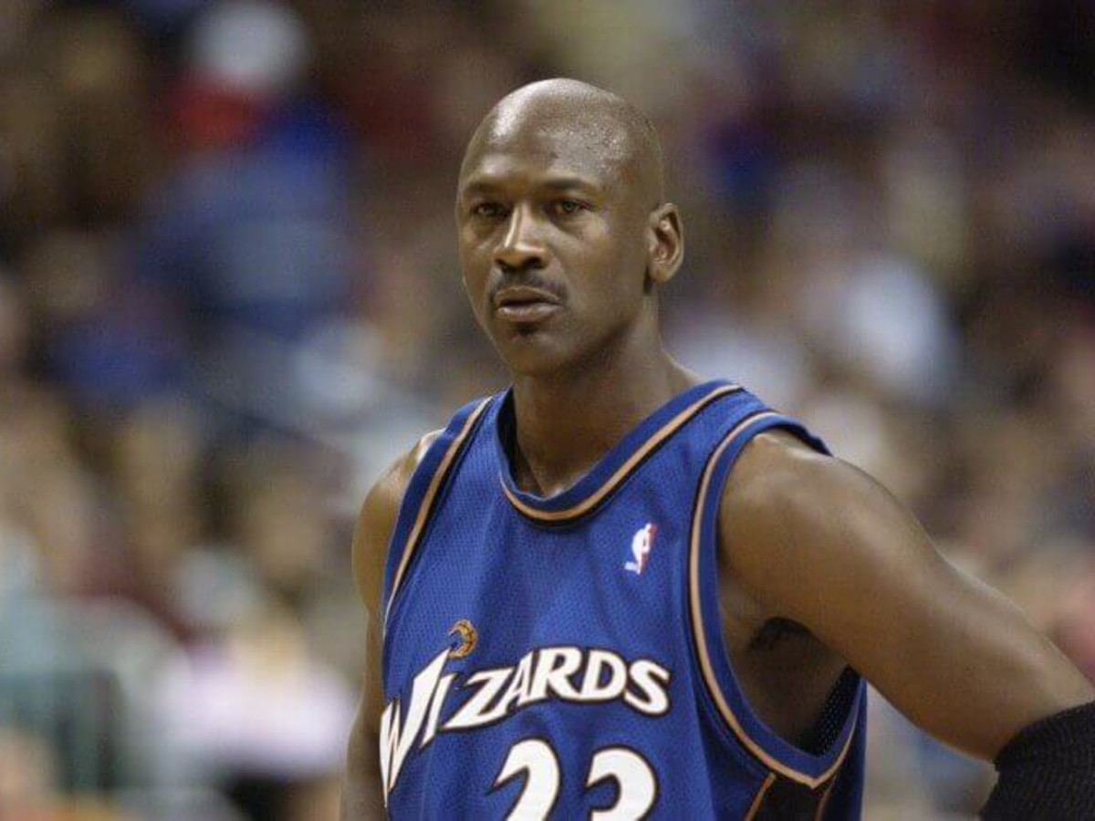 Michael Jordan's “The Block” At The Age Of 38 - Basketball Network