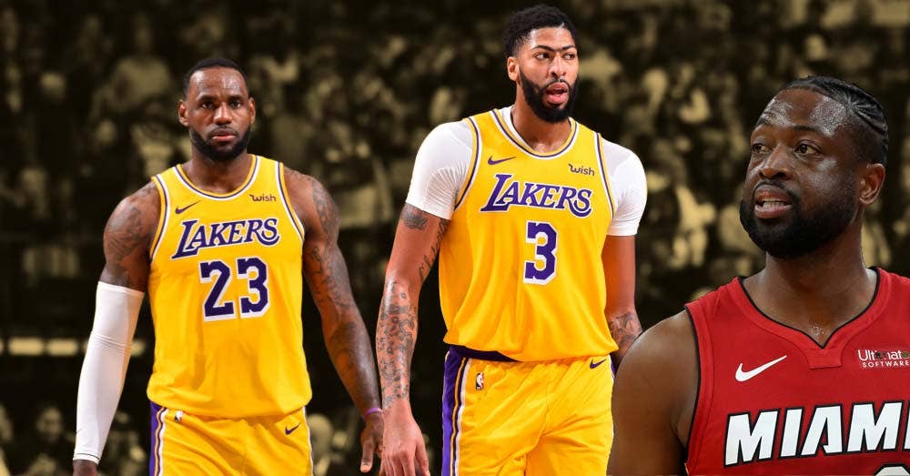 Dwyane Wade calls Anthony Davis 'LeBron's best teammate ever