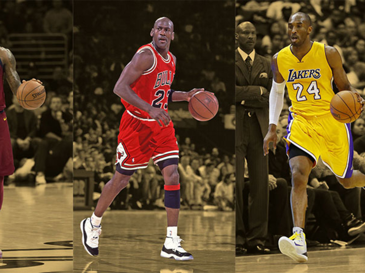 lebron kobe and michael jordan