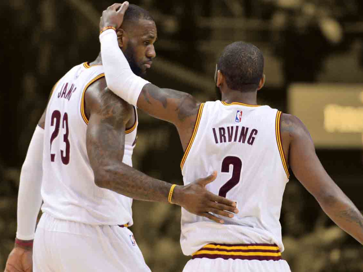kyrie and lebron game 5