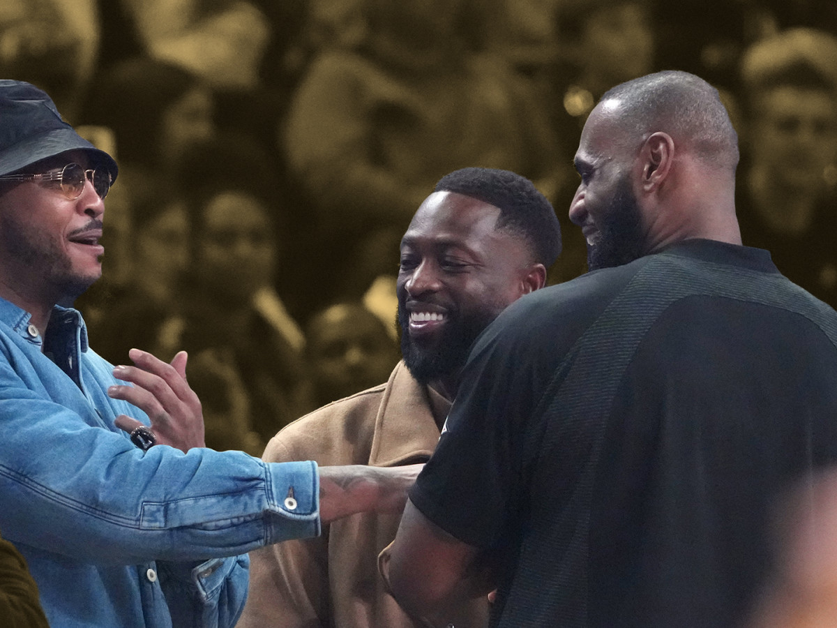 Wade loved having LeBron and Carmelo in his draft class