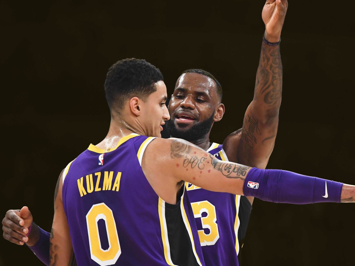 lebron kyle kuzma