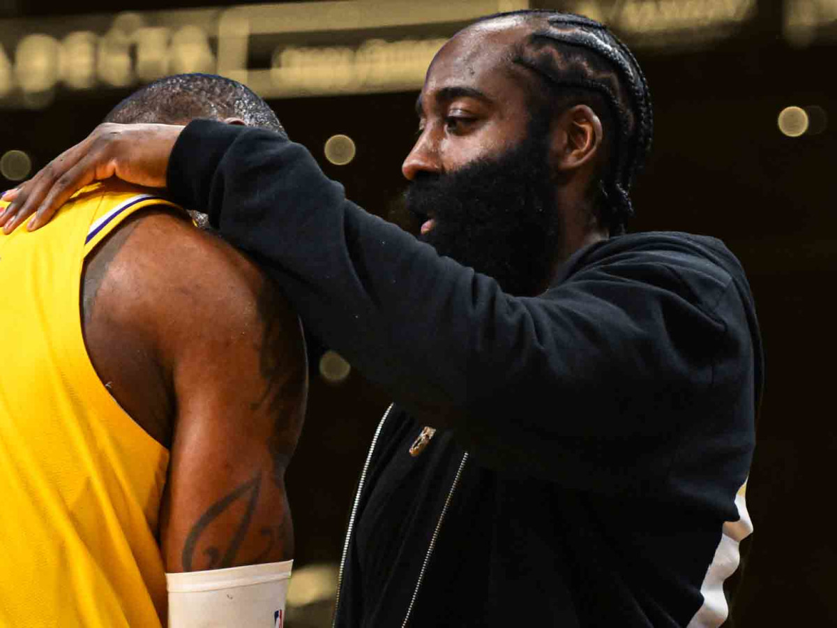 james harden lebron james