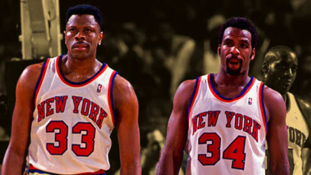 Charles Oakley New York Knicks Painting 