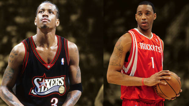 Rare photos of Tracy McGrady  Tracy mcgrady, Nba basketball teams