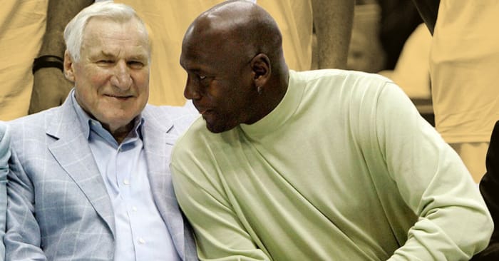 Dean Smith & Michael Jordan