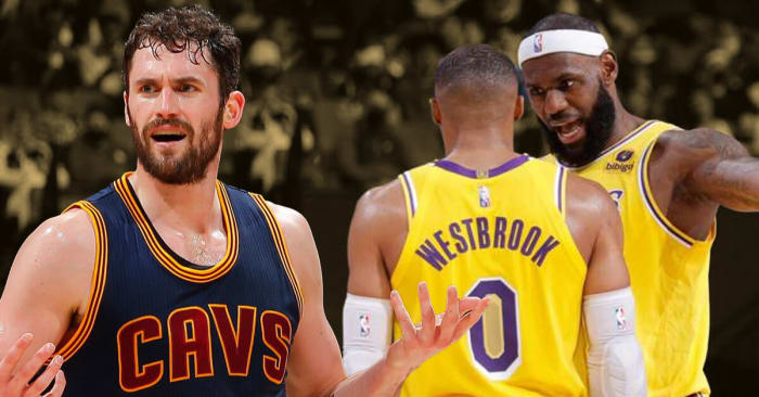 Kevin Love & LeBron James