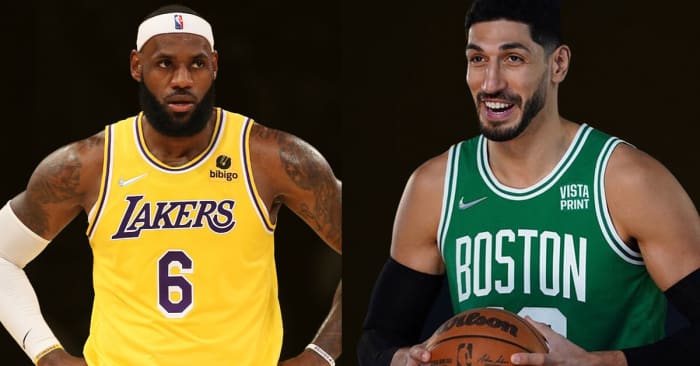 Enes Kanter Freedom & LeBron James