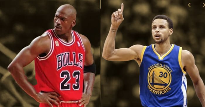 Michael Jordan & Steph Curry