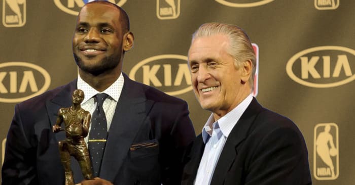 LeBron James & Pat Riley