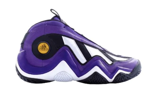The Adidas EQT Elevation that Bryant wore in the 1997 Slam Dunk Contest will retro in 2022. Image via Adidas
