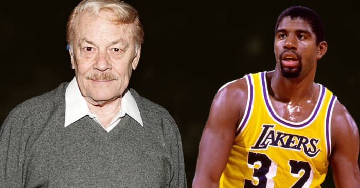Jerry Buss & Magic Johnson