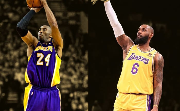 LeBron James & Kobe Bryant