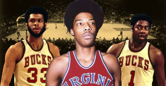 Julius Erving & Oscar Robertson & Kareem Abdul-Jabbar