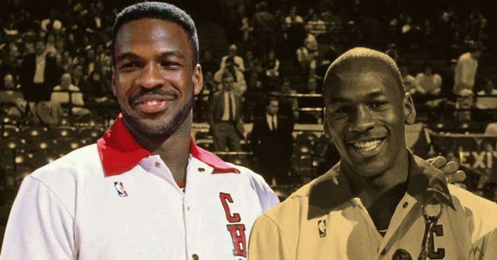 Charles Oakley & Michael Jordan