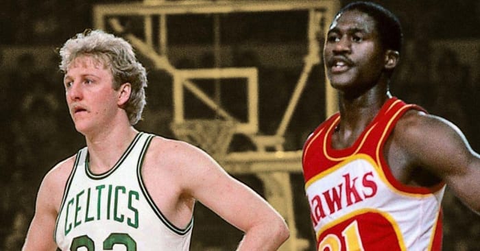 Dominique Wilkins described Larry Bird's 60-point game against the Hawks as "a video game" performance