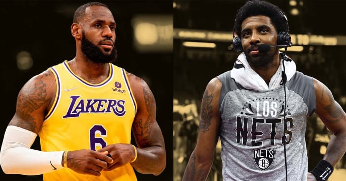 LeBron James and Kyrie Irving are two of six players who scored 50 or more in March