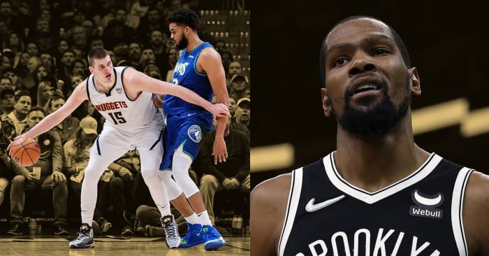 Nikola Jokic versus Karl Anthony Towns, Kevin Durant