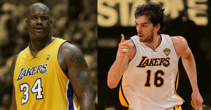 Pau Gasol, Shaquille O’Neal got swept the most in the playoffs. But they’re not the unluckiest.