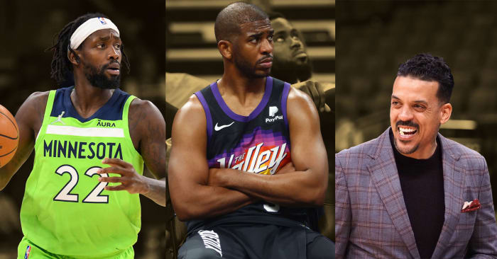 Patrick Beverly, Chris Paul, and Matt Barnes