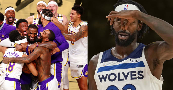 The 2020 Lakers Championship team and Patrick Beverly