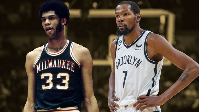Kevin Durant & Kareem Abdul-Jabbar