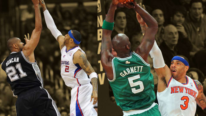 Kevin Garnett & Tim Duncan & Kenyon Martin