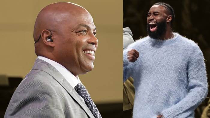Charles Barkley and Jaylen Brown