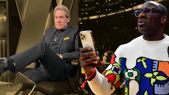 Shannon Sharpe gets emotional amidst parting ways with Skip Bayless