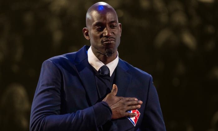 You guys got a million years to get one” - Kevin Garnett recalls advice from Charles Barkley after his first playoff series loss