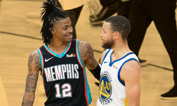 Ja Morant believes that Steph Curry is now a top-five NBA player of all ...