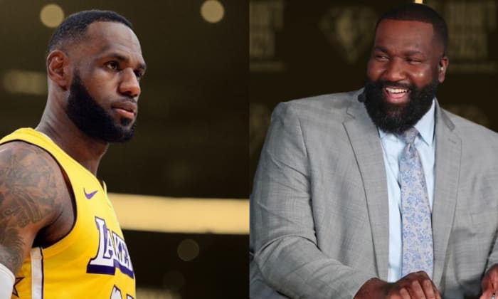 Proof LeBron James still lives rent-free in Kendrick Perkins’ mind