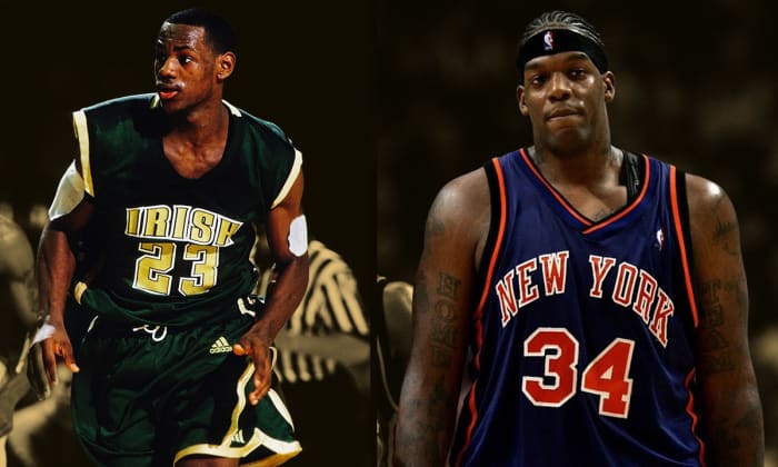 Eddy Curry recalls when he babysat 15-year-old LeBron James