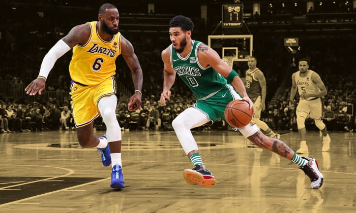 LeBron James compares Jayson Tatum’s Finals performance to his first appearance in the Finals