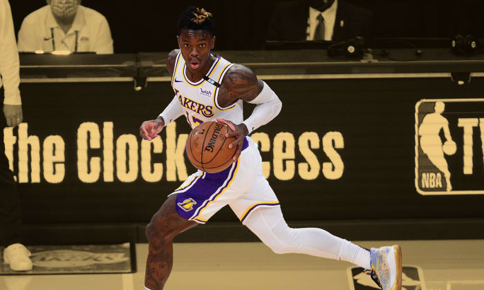 Dennis Schroder hints on Instagram he’d be willing to run it back with LeBron James and the Los Angeles Lakers next season