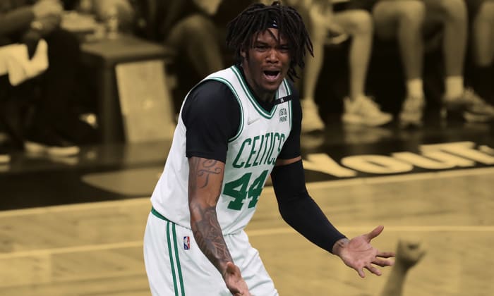 Did the Boston Celtics break Robert Williams III by playing him in their extended playoff run last season?