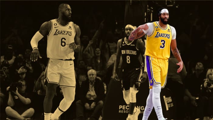 Los Angeles Lakers forward Anthony Davis