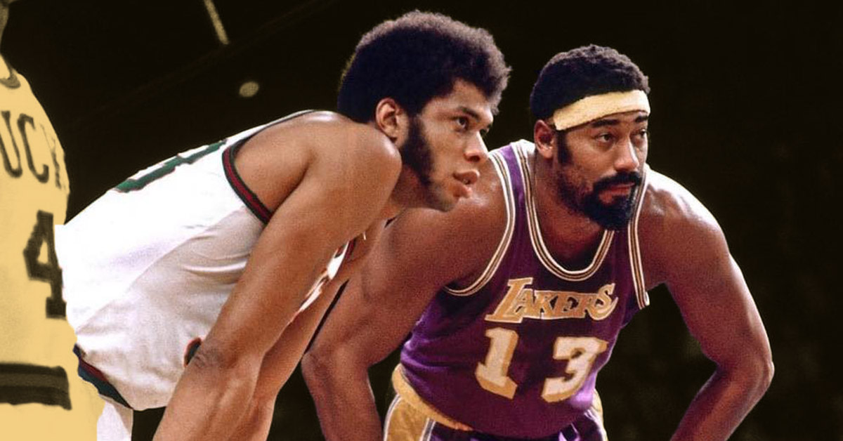 Milwaukee Bucks Kareem Abdul-jabbar And Portland Trail Sports