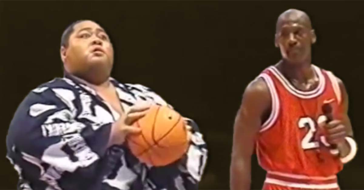 Michael Jordan vs Sumo Wrestlers