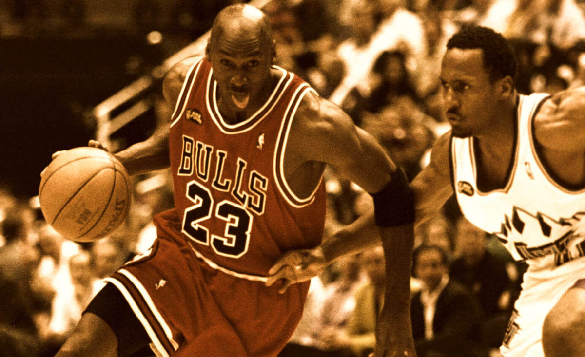 michael jordan trash talking