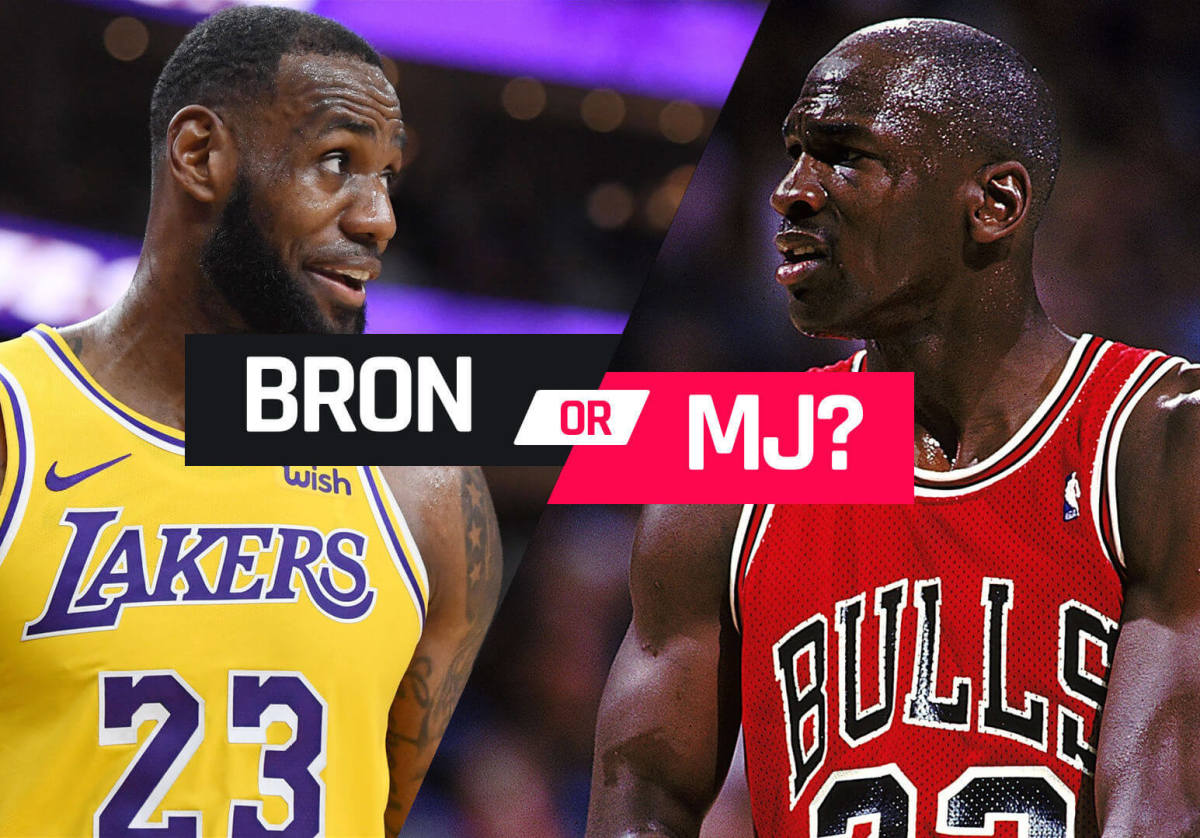 Lebron vs jordan sales 1 on 1