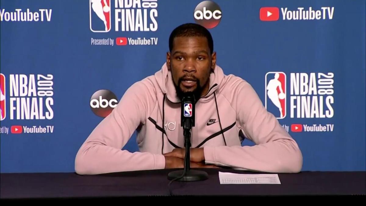 VIDEO Kevin Durant explains why he uses burner accounts on social
