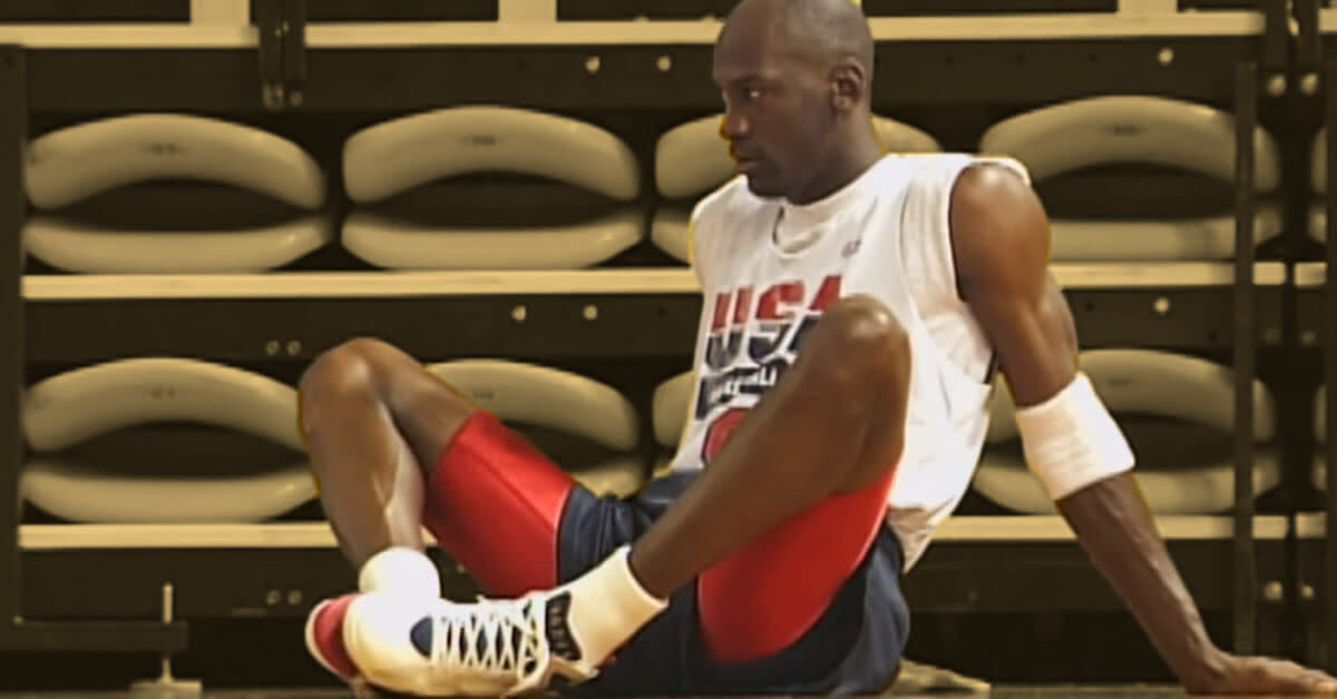 Jamal Mashburn on the dominance of Michael Jordan during 'Dream Team' practices