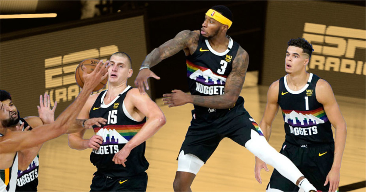 denver nuggets black jersey