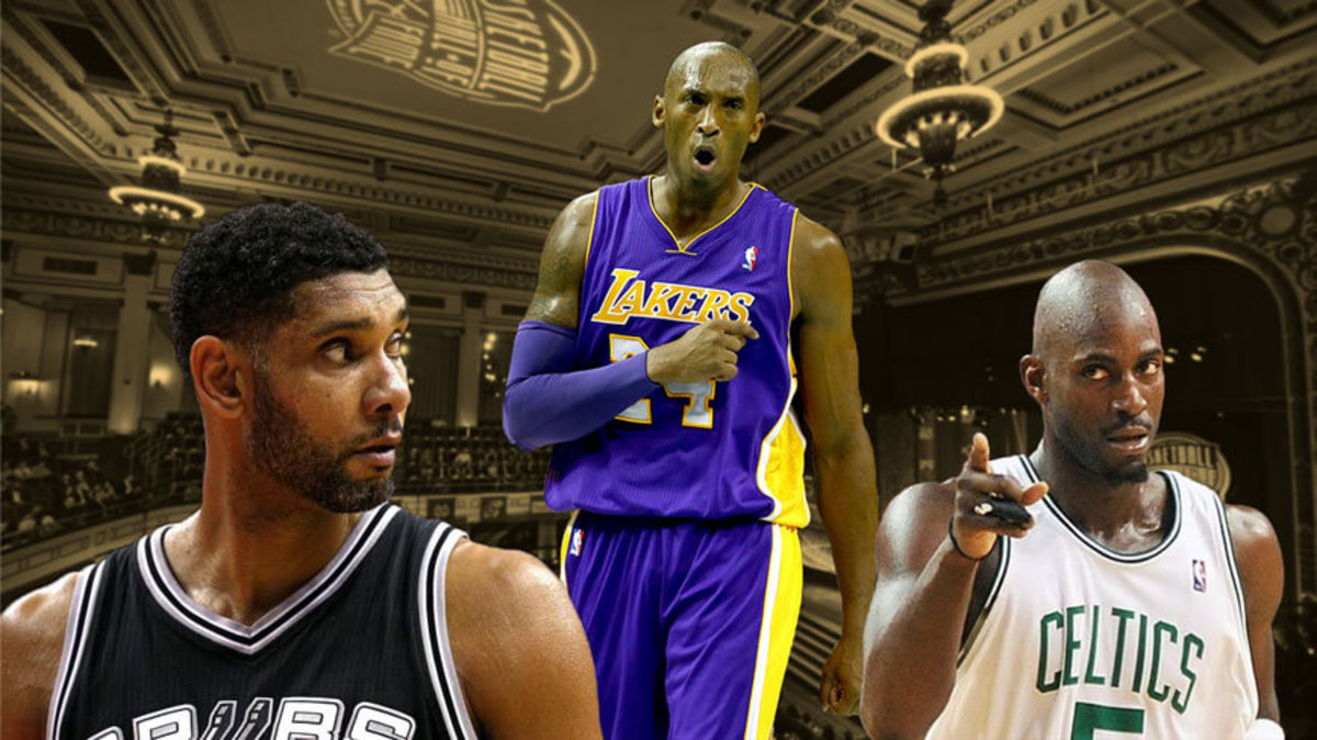 THE GREATEST EVER Bryant, Duncan, and to headline the Naismith