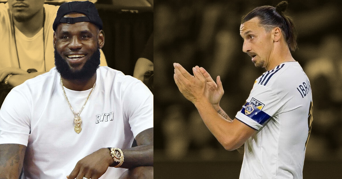 LeBron James gifted jersey to Zlatan Ibrahimovic, he mailed it back with  his autograph