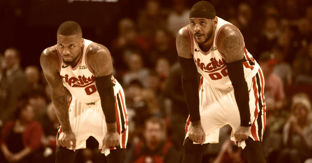 CARMELO ANTHONY IS FASCINATED with Damian Lillard Dame s at the top for me Basketball Network Your daily dose of basketball