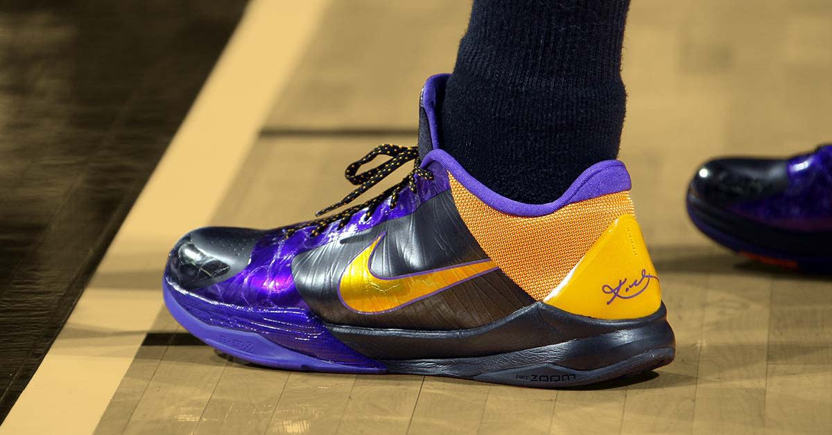 Top 7 Shoes Worn By Kobe Bryant In His Final Season [PHOTOS